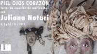 Taller de creación de marionetas con Juliana Notari