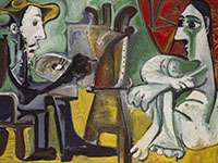 Pablo Picasso y Joaquín Peinado
